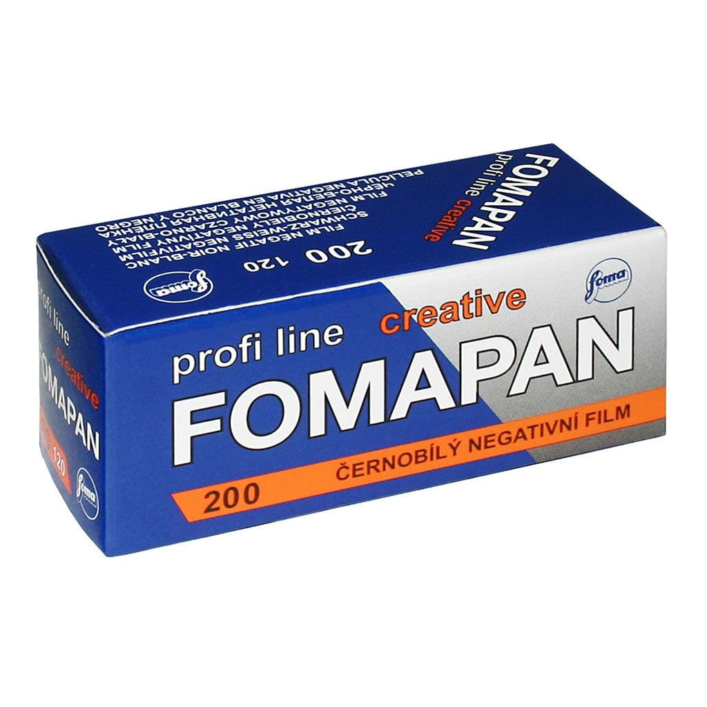 Foma fomapan 200iso 120 film box