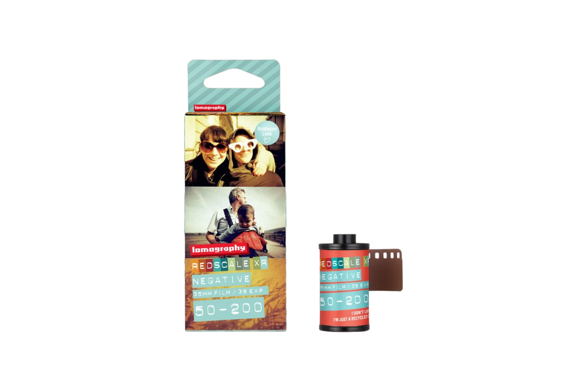 lomography redscale xr 35mm film 3 pack boxed