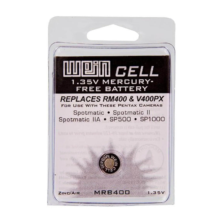 Weincell MRB400 rm400 v400px mercury free camera battery 1.35v - bokeh cameras ireland