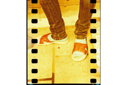 35mm film photo taken with lomography redscale film