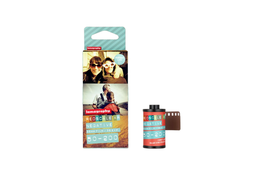 lomography redscale xr 35mm film 3 pack boxed