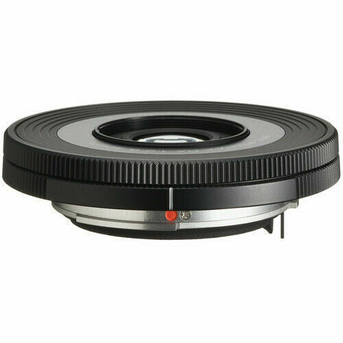 Pentax da 40mm xs pancake lens side view
