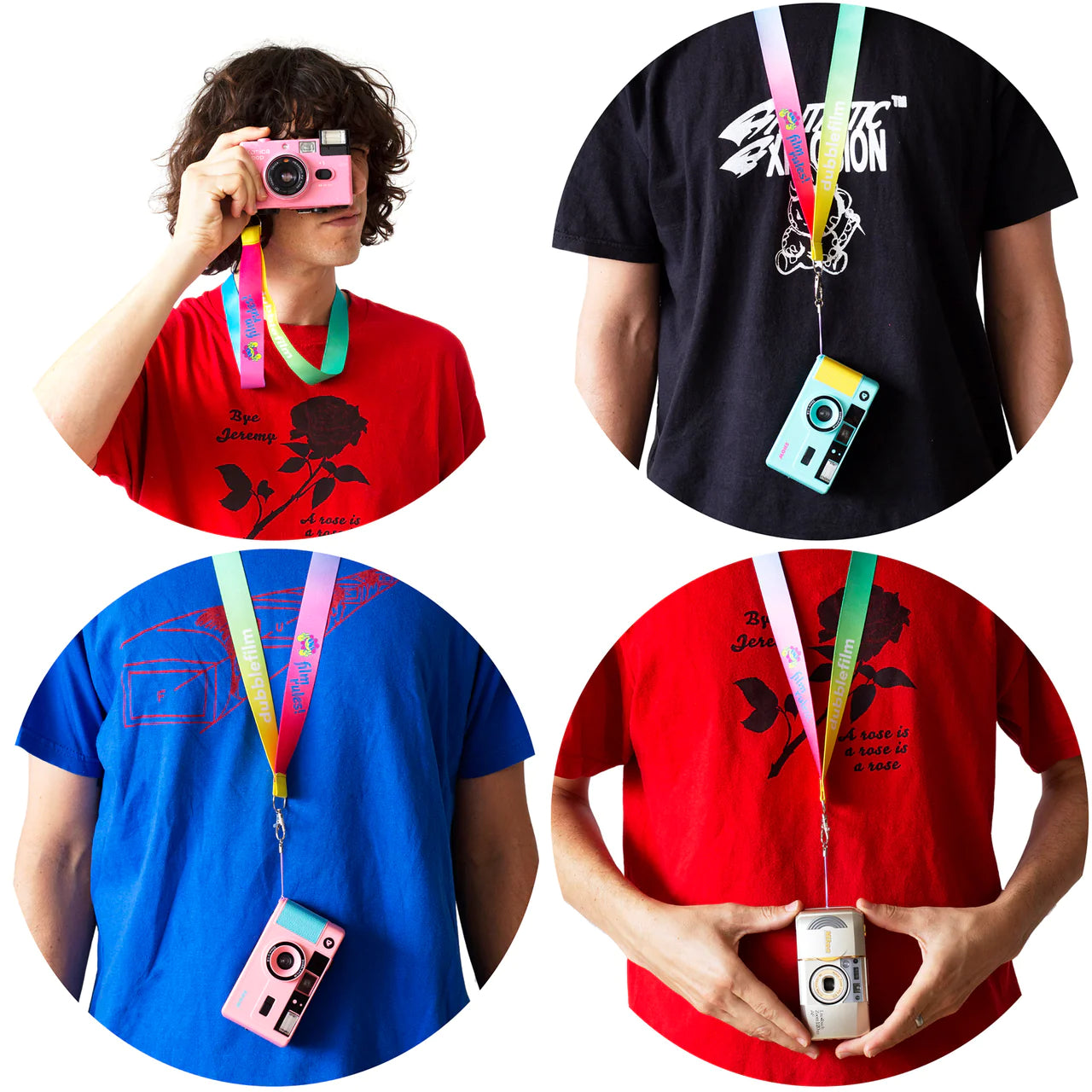 Dubblefilm neck strap examples