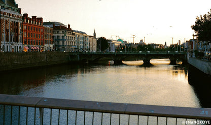 Kodak ultramax 400 35mm photo of dublin city liffey