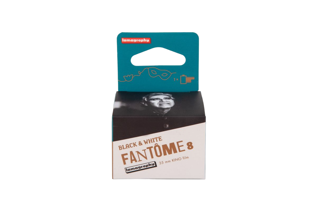 Lomography fantome kino 8 black and white 35mm film