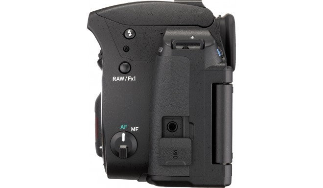 Pentax k70 Digital camera SLR side view