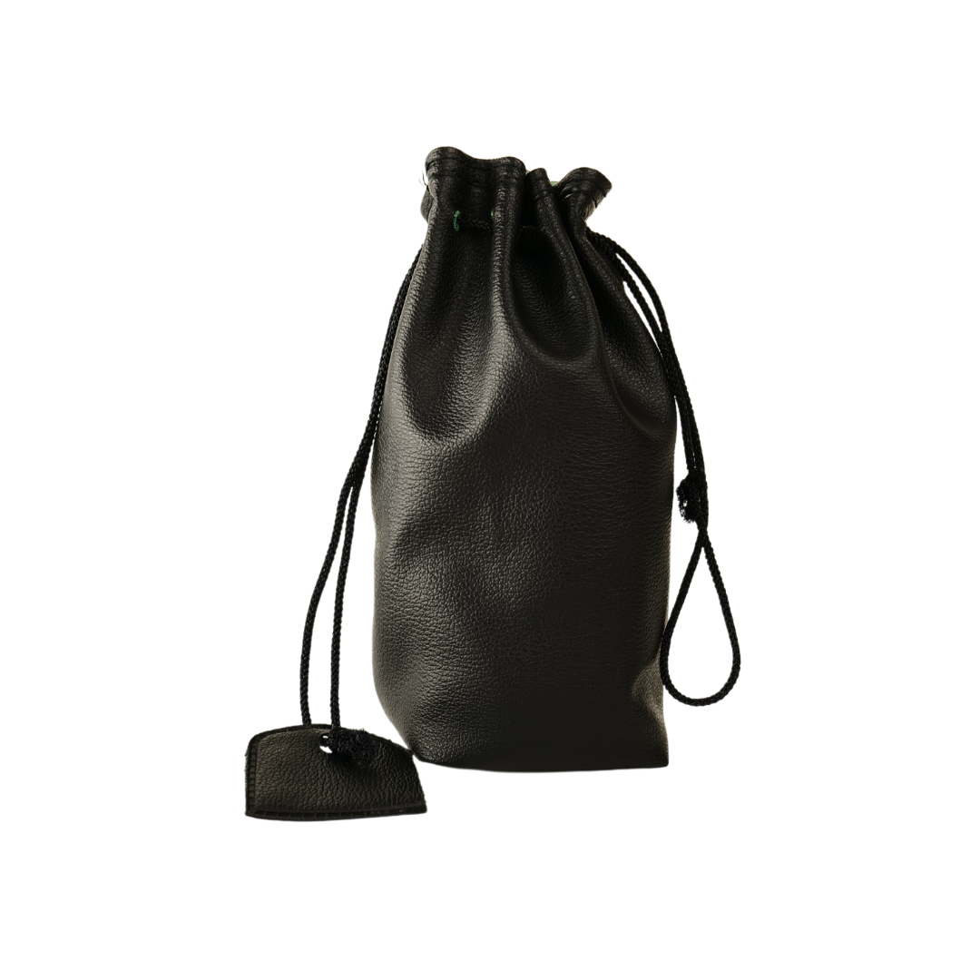 Leather lens pouch