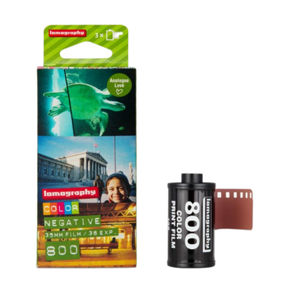 Lomography Lomo Colour negative 800 ISO 35mm Film 3 pack