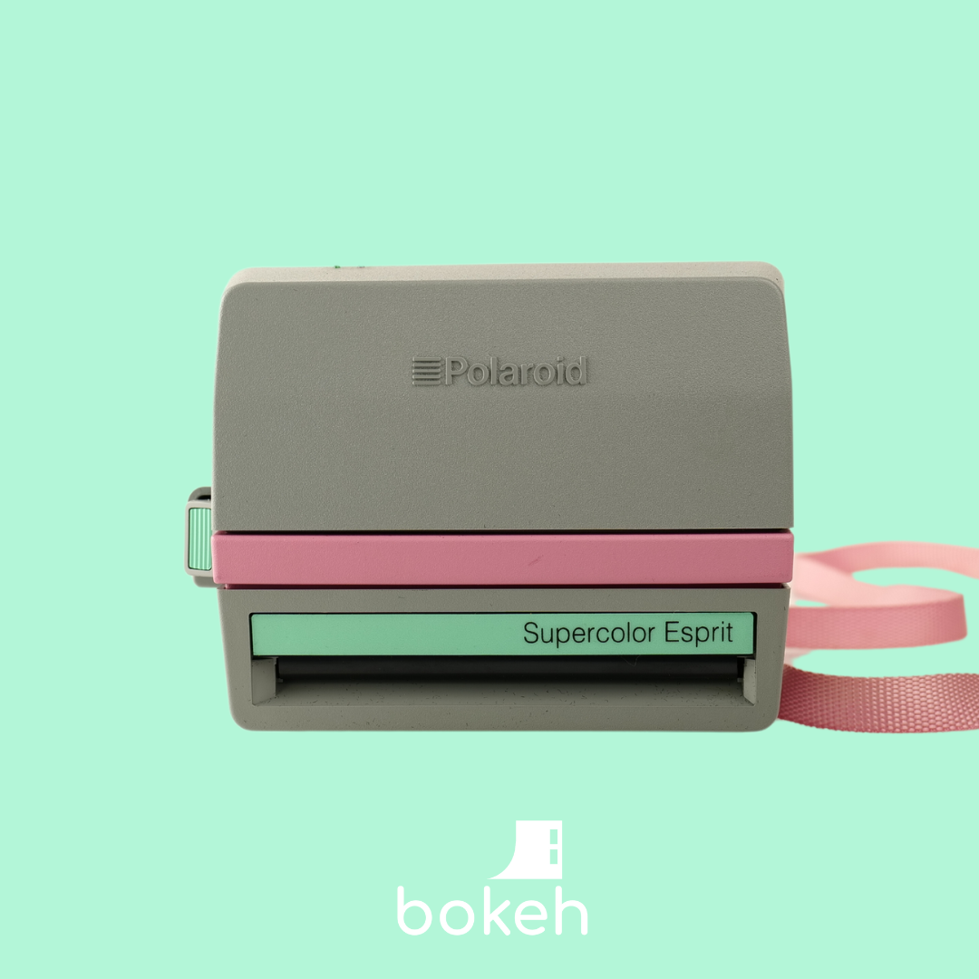 Polaroid Supercolor Esprit instant film camera closed